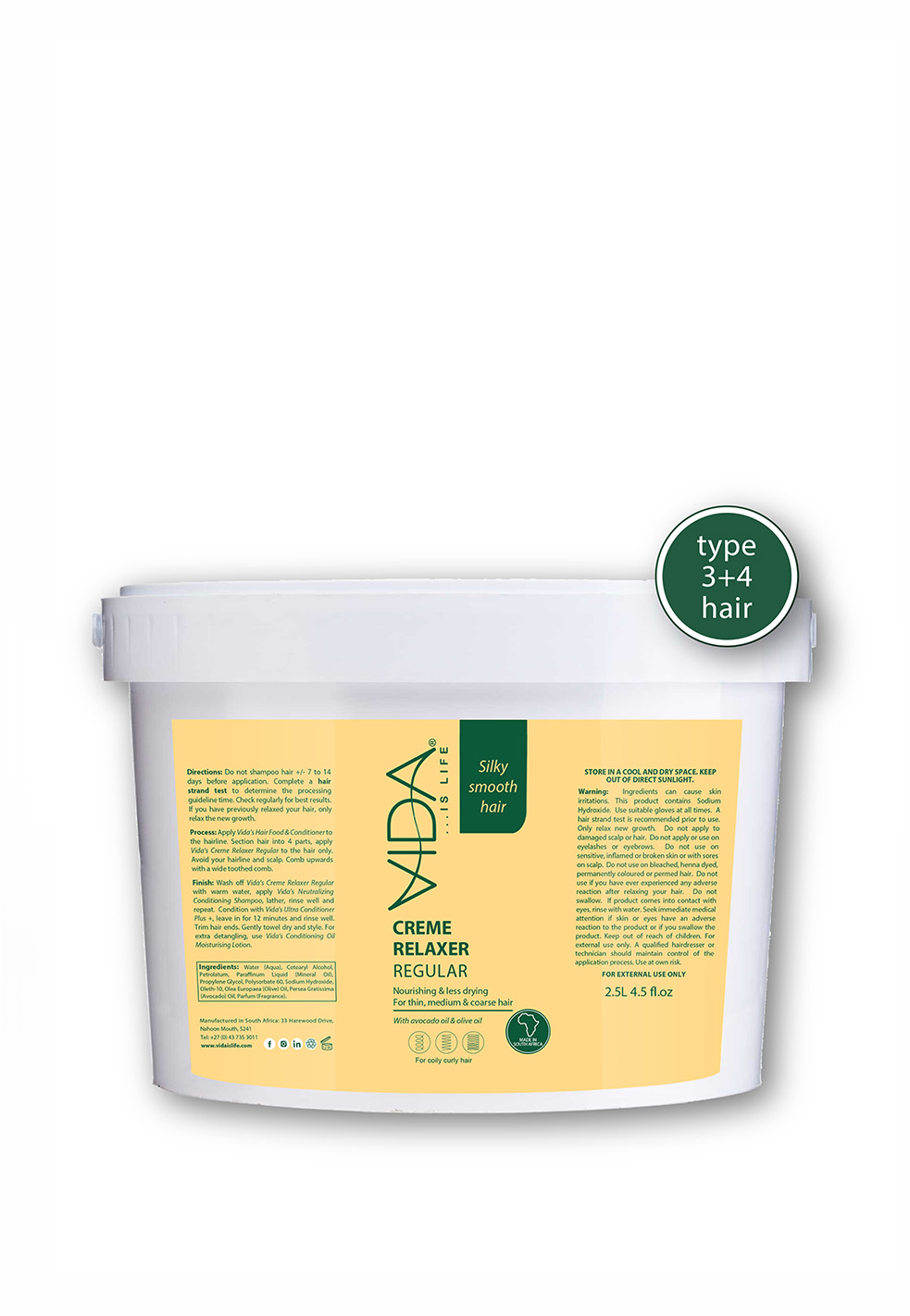 CREME RELAXER - REGULAR 250ML - Image 2