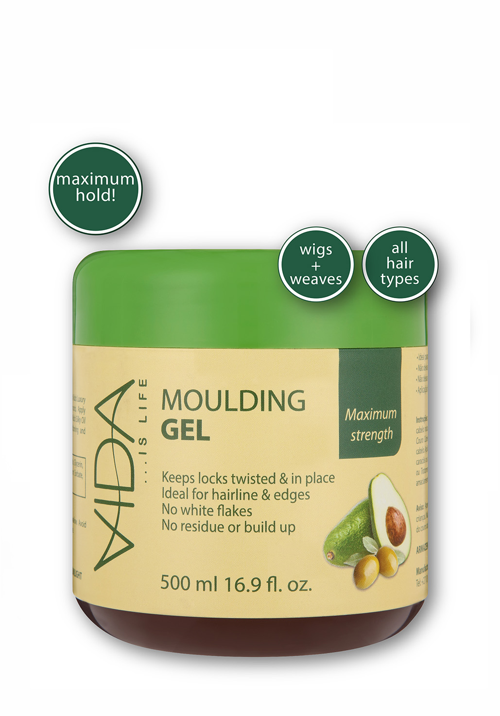 MOULDING GEL - MAXIMUM HOLD 125ML - Image 3