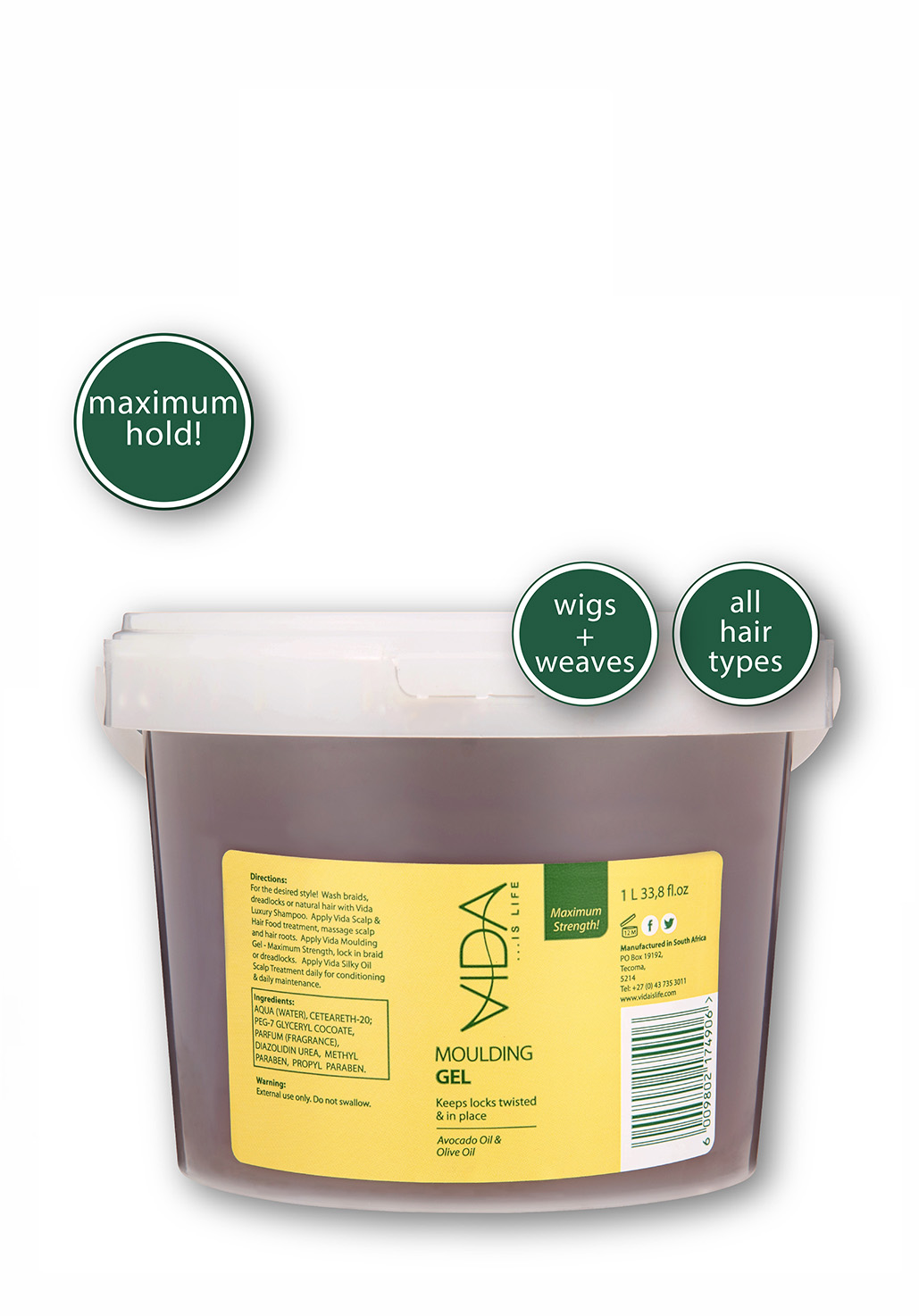 MOULDING GEL - MAXIMUM HOLD 125ML - Image 4