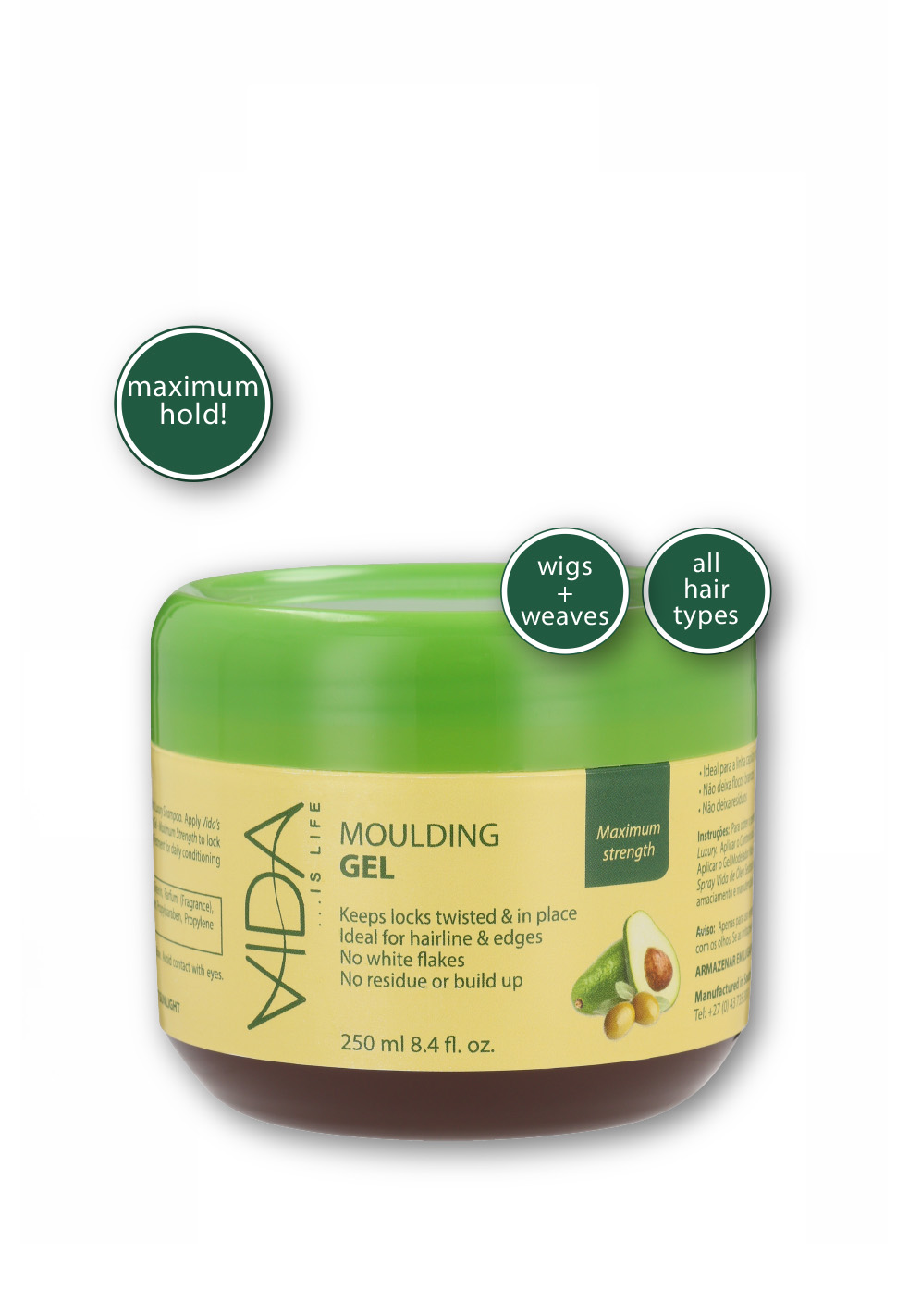 MOULDING GEL - MAXIMUM HOLD 125ML - Image 2
