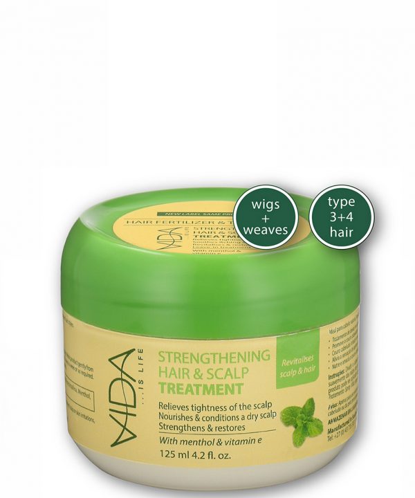 STRENGTHENING HAIR & SCALP TREATMENT 125ML