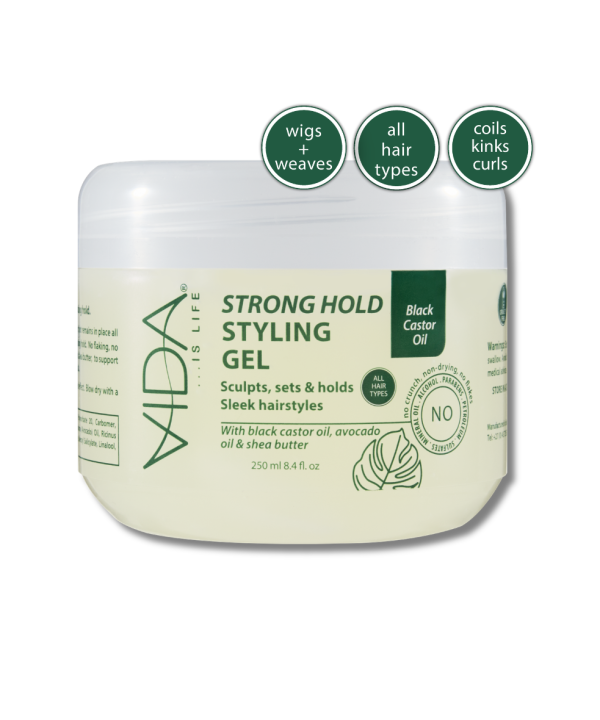 STRONG HOLD STYLING GEL 250ML