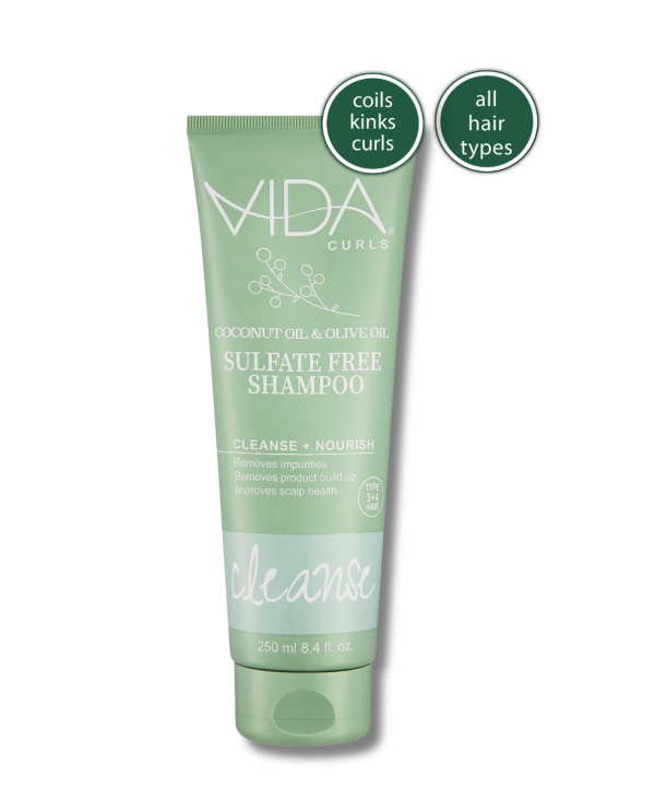 VIDA CURLS SULFATE FREE SHAMPOO 250ML
